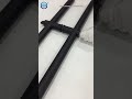 LP3302 Black Wholesale Round Stainless Steel Glass Door Locking Pull Handle Lock