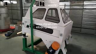 Grain millet sorghum gravity destoner
