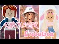 My Roblox avatar evolution! ||Glossy Lillies