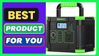 GRECELL Portable Power Station 300W, 288Wh Lithium Battery, 60W Fast
