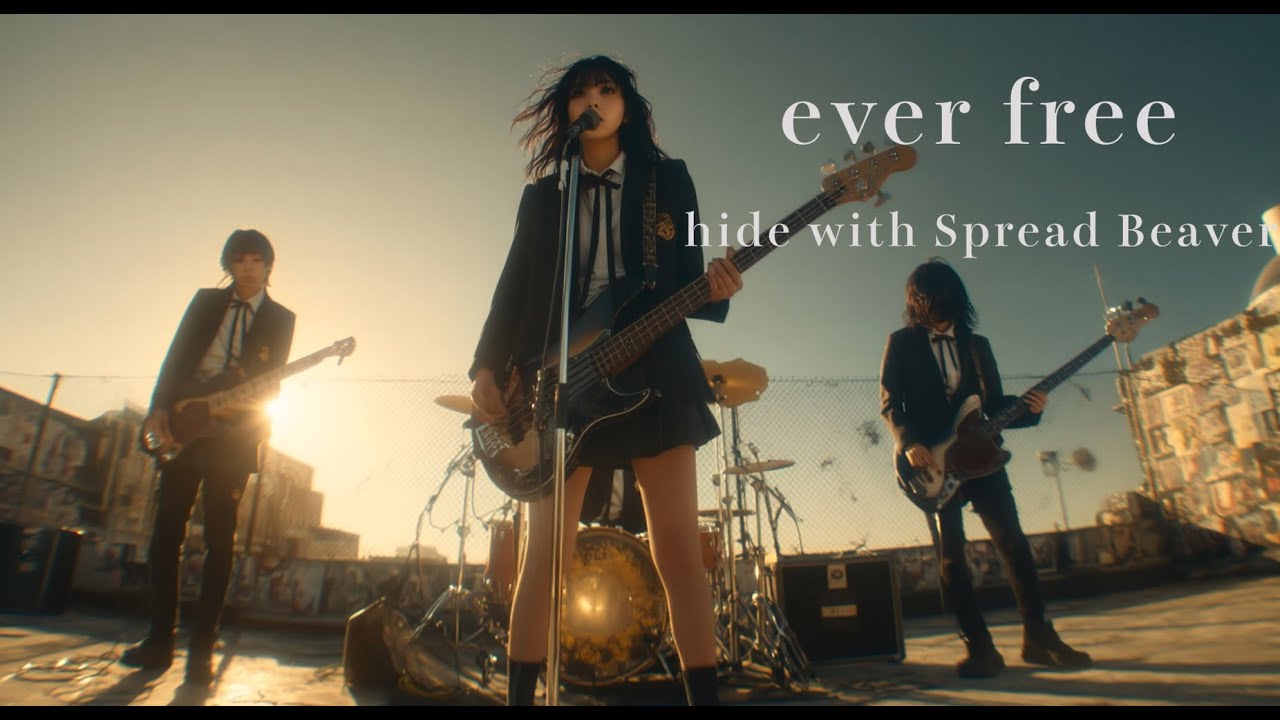 ever free / hide with Spread Beaver 🎸放課後女子軽音部が 歌って