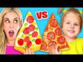 Gummy Food Vs Real Food Challenge