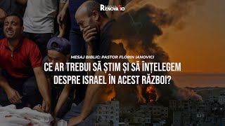 12 Oct. 2023 | Ce ar trebui să știm și să înțelegem despre Israel în acest război | Florin Ianovici