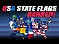 USA State Flags Ranked!