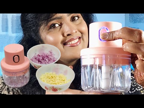 Honest Review Of Electric Mini Garlic Chopper Wireless Food Chopper