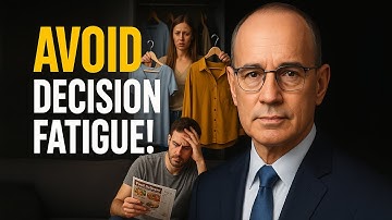 How to Avoid Overthinking Decision |  Avoid Decision Fatigue