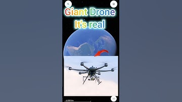 Found A giant Drone On googleearth or google map #short #viral #trending #giant #Drone #googleearth