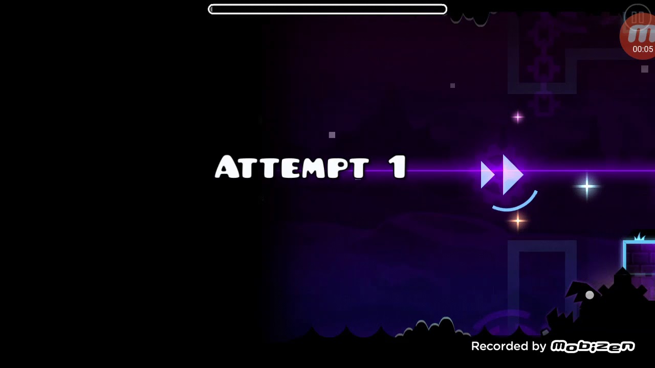 Completing the new daily level Geometry Dash full version - YouTube