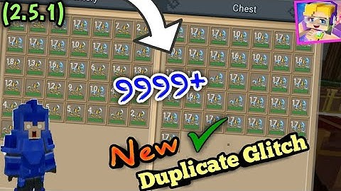 New Duplicate Glitch😍 In SkyBlock!?!! ||100% Work✔||(Blockman Go Blocky Mod)