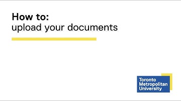 How-to: Upload Your Documents