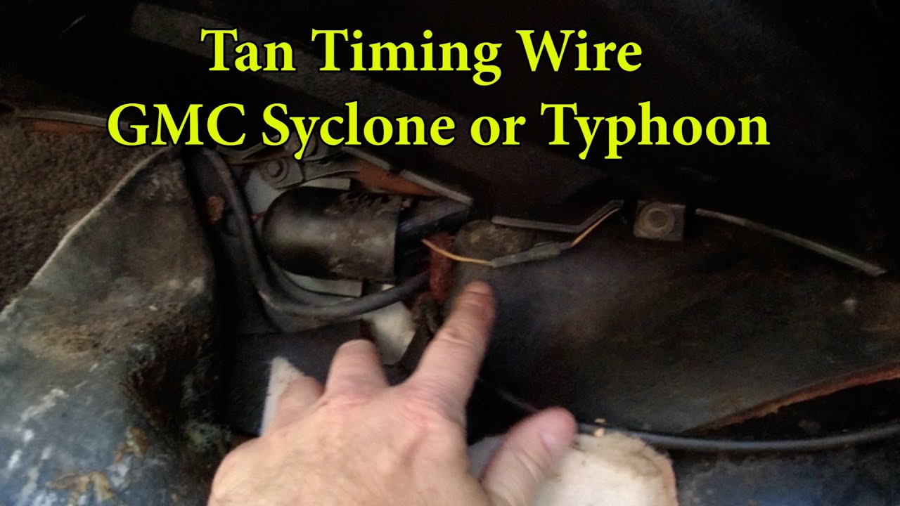 GM S10/Sonoma Blazer/Jimmy Syclone/Typhoon Disconnect this tan wire to