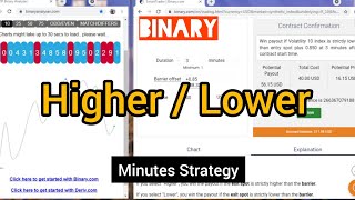 Binary Higher Lower Minutes Strategy Nclub International