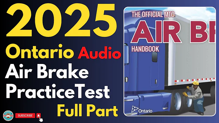 Ontario Air Brake Practice Test Full Part  | Audio | Canadian Driver Knowledge Test