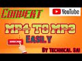 Convert Mp4 To Mp3 Easily Without Any App By Technical Sai Shorts Mp4toMp3coverter 