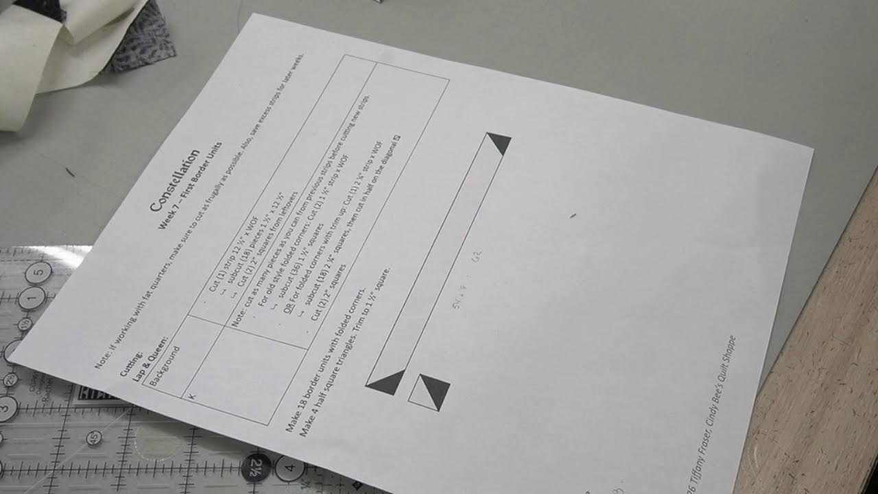 Sew Along 2026 - Week Seven