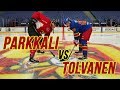 HOCKEY CHALLENGE: JAAKKO PARKKALI VS EELI TOLVANEN