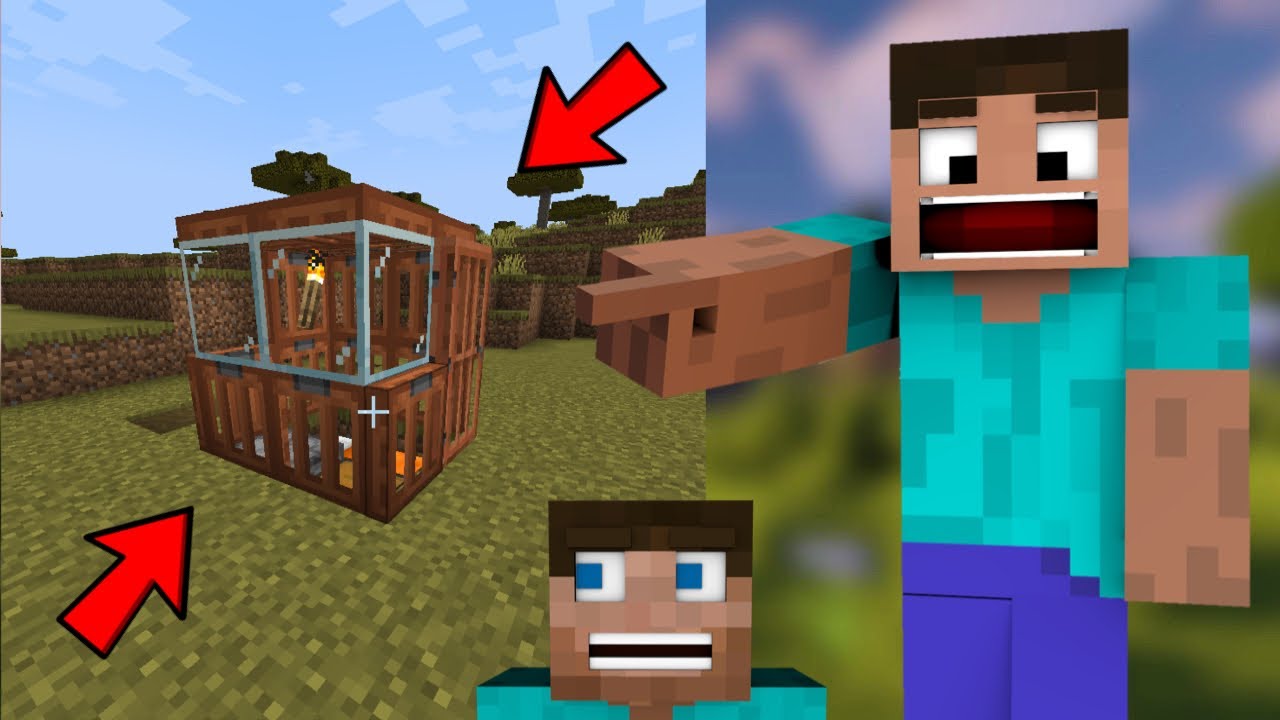 I Build Worlds Smallest House in Minecraft - YouTube