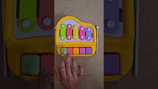 Kids Toy Piano. Jingle Bells.