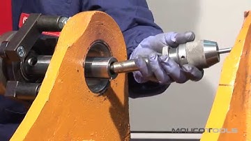 Barenatrice Portatile DUAL SYSTEM - Cono morse per Foratura