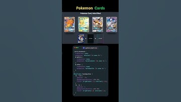 Pokemon Cards Holo Effect: CSS Animation Tutorial! #coding #programming #pokemon #learntocode #html