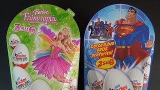 Kinder Surprise - Barbie Fairytopia Dc Justice League