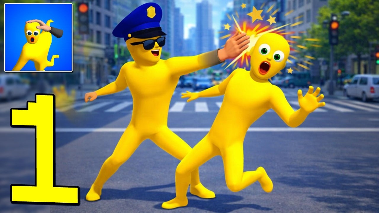 Slap Beat - Gameplay Walkthrough Part 1 - Hit and Slap, New Update, Solo vs Team, (Android,iOS)