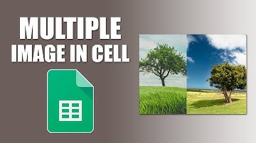 How to insert multiple images in a cell in google sheets