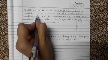 Curve tracing of polar curve theory part 1