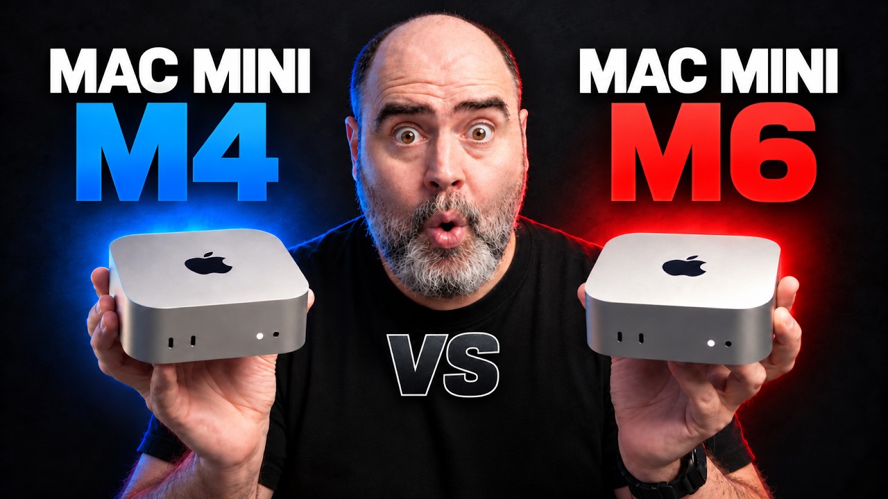 Mac mini M6 vs. Mac mini M4: ¡No esperaba esto!
