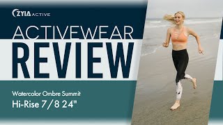 Activewear Review: Watercolor Ombre Summit Hi-Rise 7/8 24 #4094