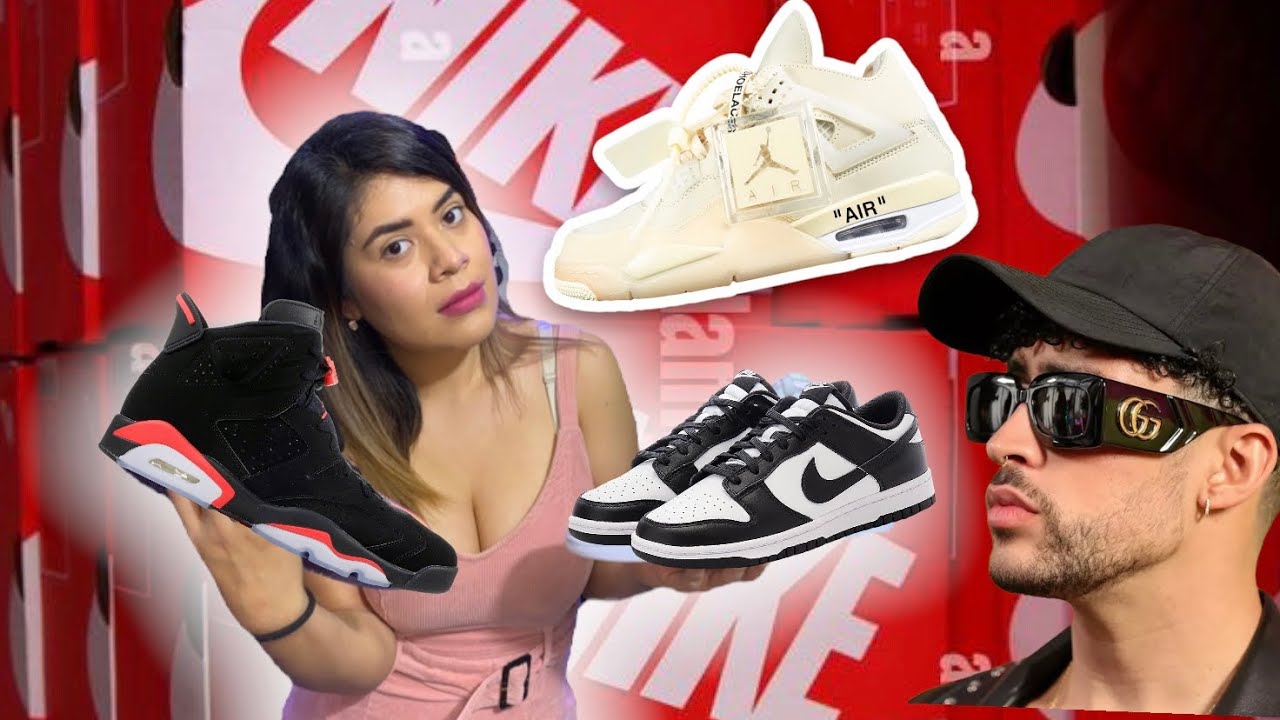 Tenis JORDAN NIKE Lentes GUCCI Al Style BAD BUNNY EL PRECIO M S
