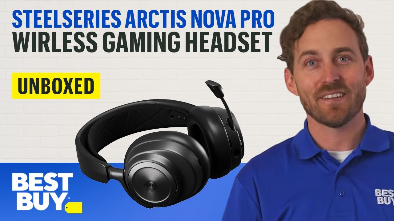 Unboxed: SteelSeries - Arctis Nova Pro Wireless Gaming Headset for PS5 and  PS4