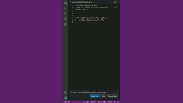 python - How do I append to a file?