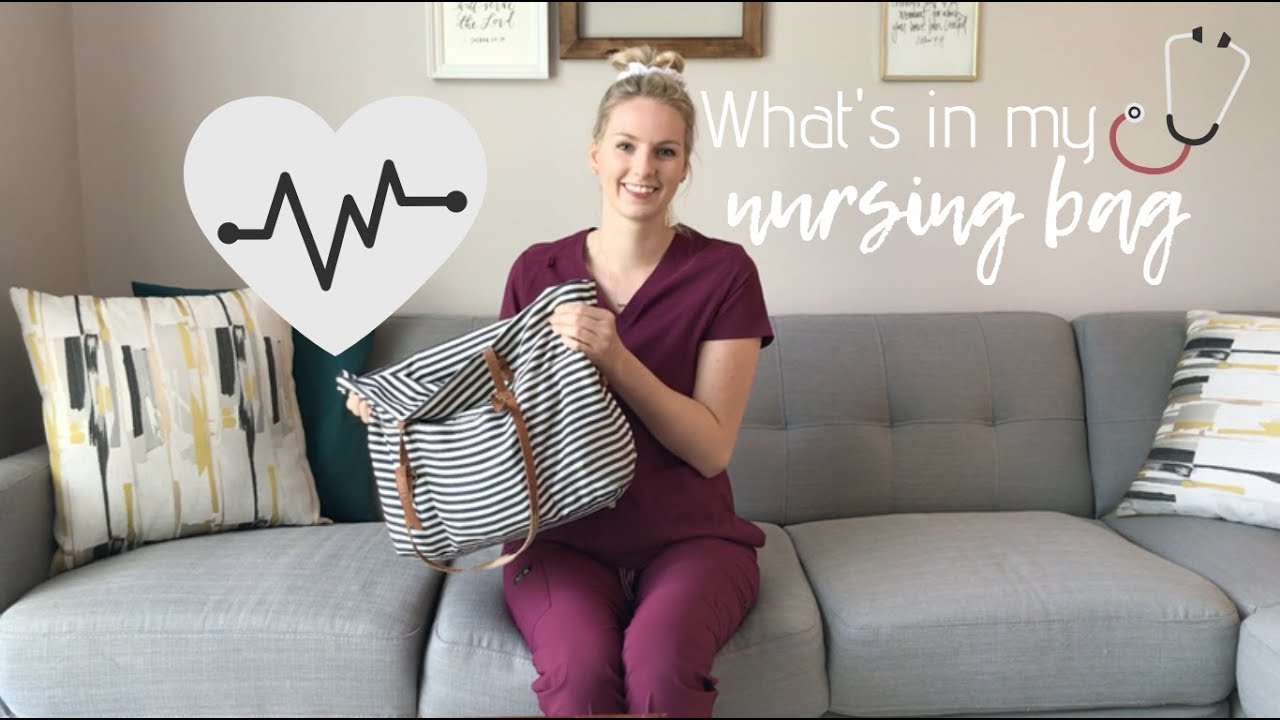WHAT'S IN MY NURSING BAG FEATURING KOI SCRUBS & YOUNG LIVING ESSENTIAL