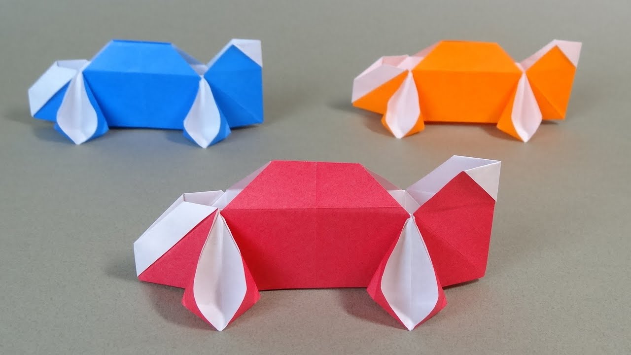 折り紙「レーシングカー」Origami 