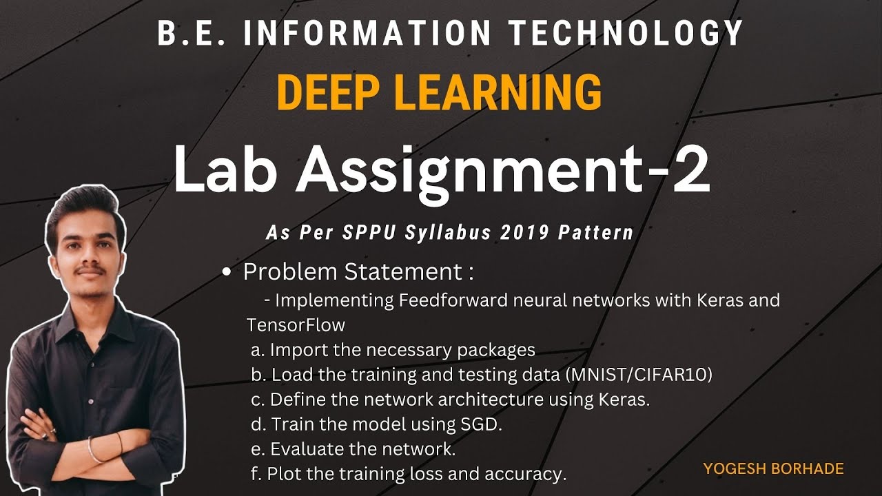 deep learning assignment help