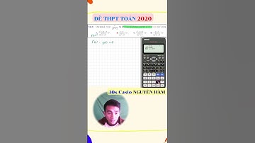 Hướng dẫn bấm máy nguyên hàm nhanh | 30s casio bài toán nguyên hàm #toan12 #casio #studywithme