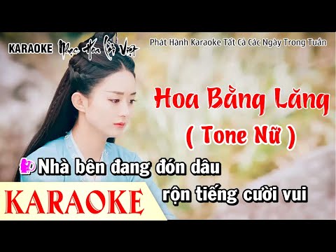 Karaoke Hoa Bằng Lăng Tone Nữ Hay Nhất - Karaoke Nhạc Hoa Lời Việt Tone Nữ Hay Nhất