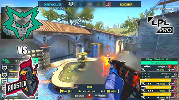 Dire Wolves vs Rooster - LPL Pro League Season 8 | CSGO HIGHLIGHTS