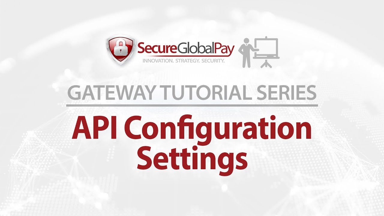 API Configuration Settings - YouTube