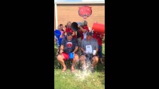 ALS Ice Bucket challenge Mena Middle School Principals
