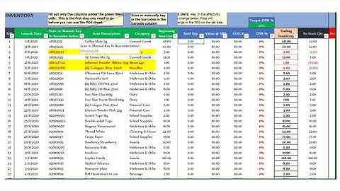 Sari Sari Store Inventory and Sales Report V 2 0