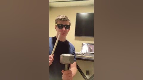 Playing highschool mallet percussion audition with a 20 lbs weight