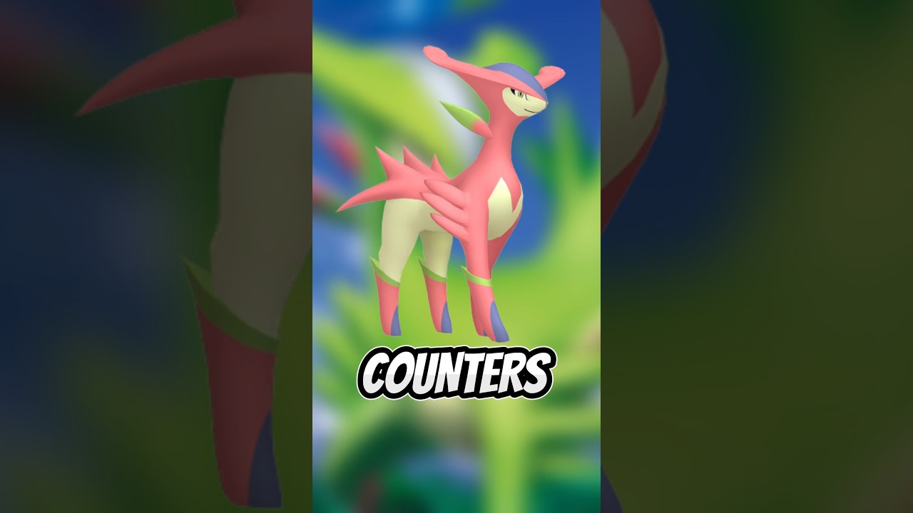 Virizion — лучшие контрмеры рейдов в Pokémon GO! 