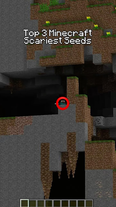 TOP 3 Minecraft SCARIEST SEEDS (DO NOT PLAY💀)