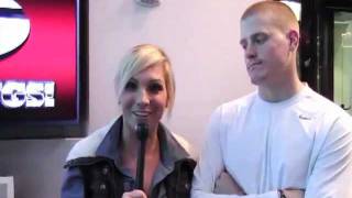 Drew Butler on special teams w Emily Nerland