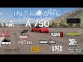 Intel arc a750  test in 12 games  intel arc a750 gaming