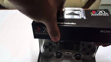 20th Anniversary Ps4 Controller UNBOXING