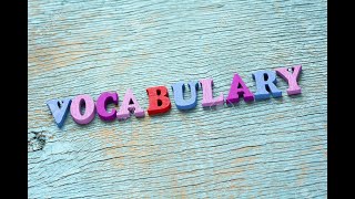 Full Blast 6 -  Module 5 B - Vocabulary