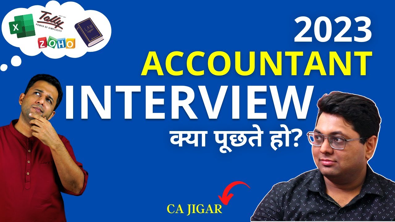 2023 Accounting Job Interview Questions & Answers Accountant Ki